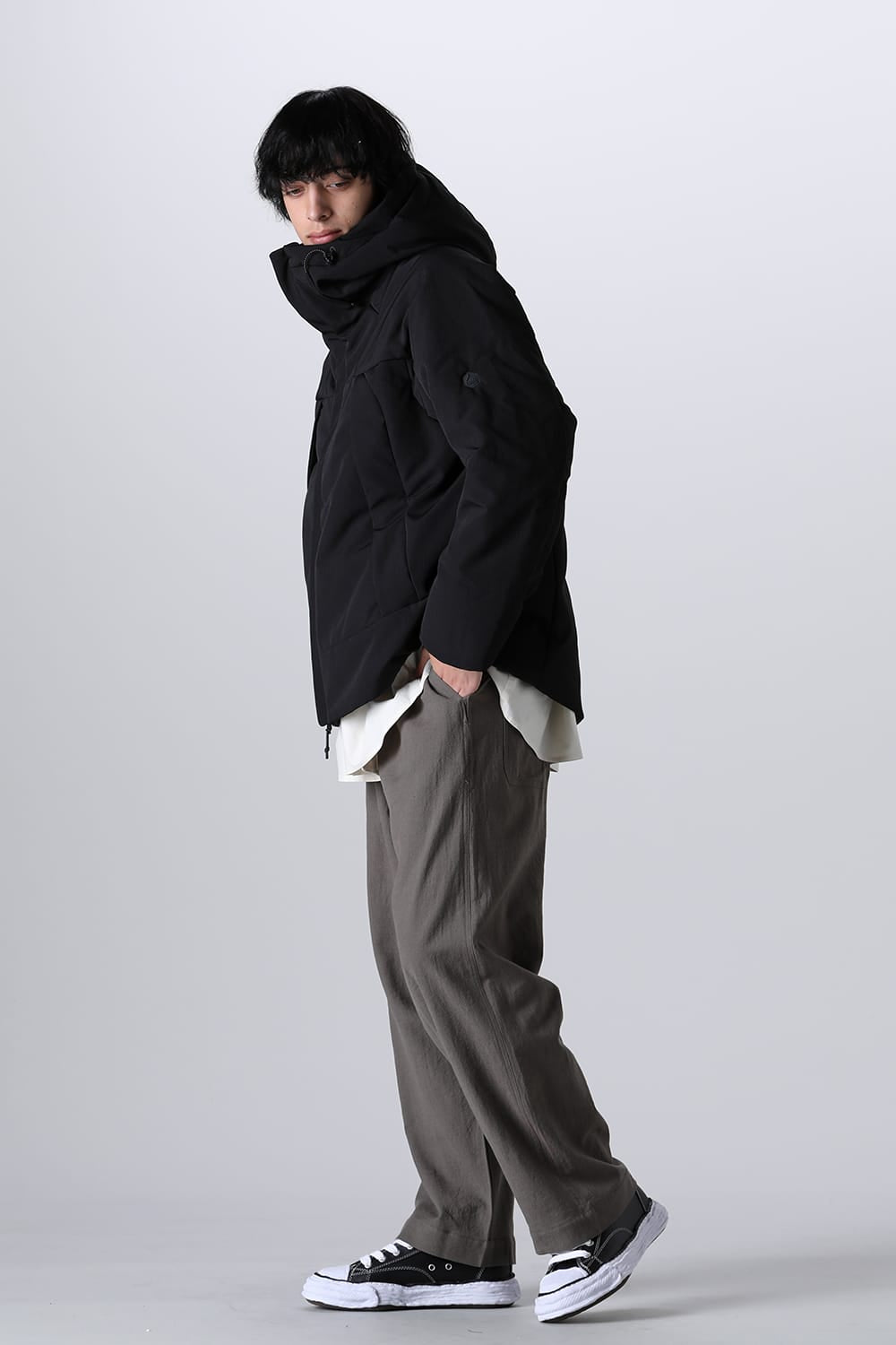 Heating Hooded Blouson Black