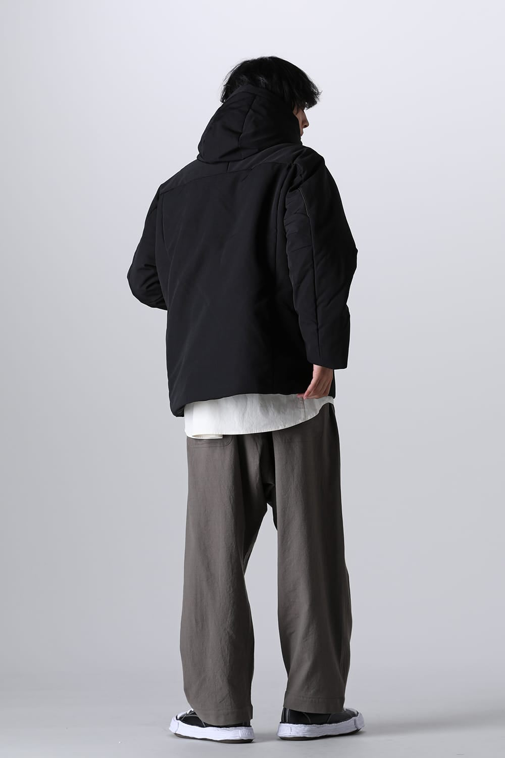 Heating Hooded Blouson Black