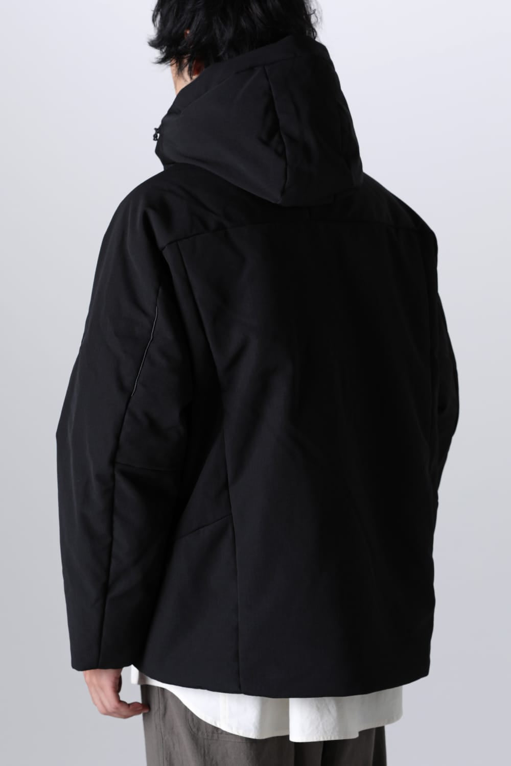 Heating Hooded Blouson Black