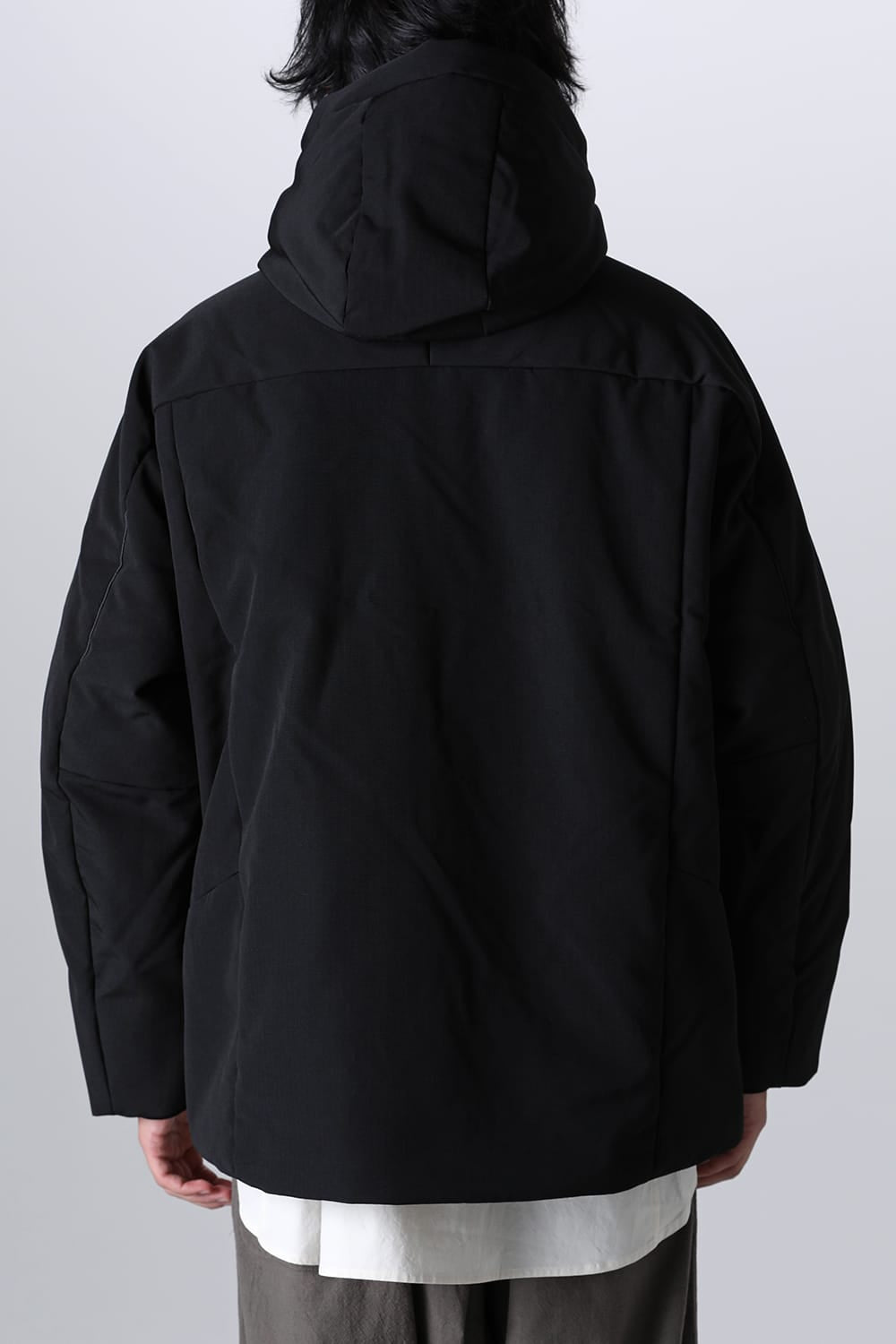 Heating Hooded Blouson Black