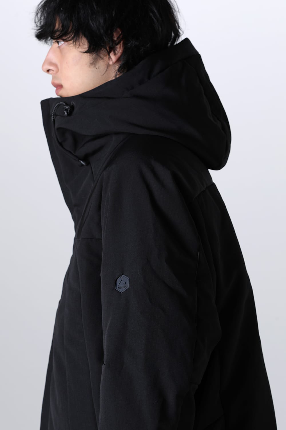 Heating Hooded Blouson Black