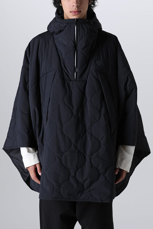Heating Poncho Black