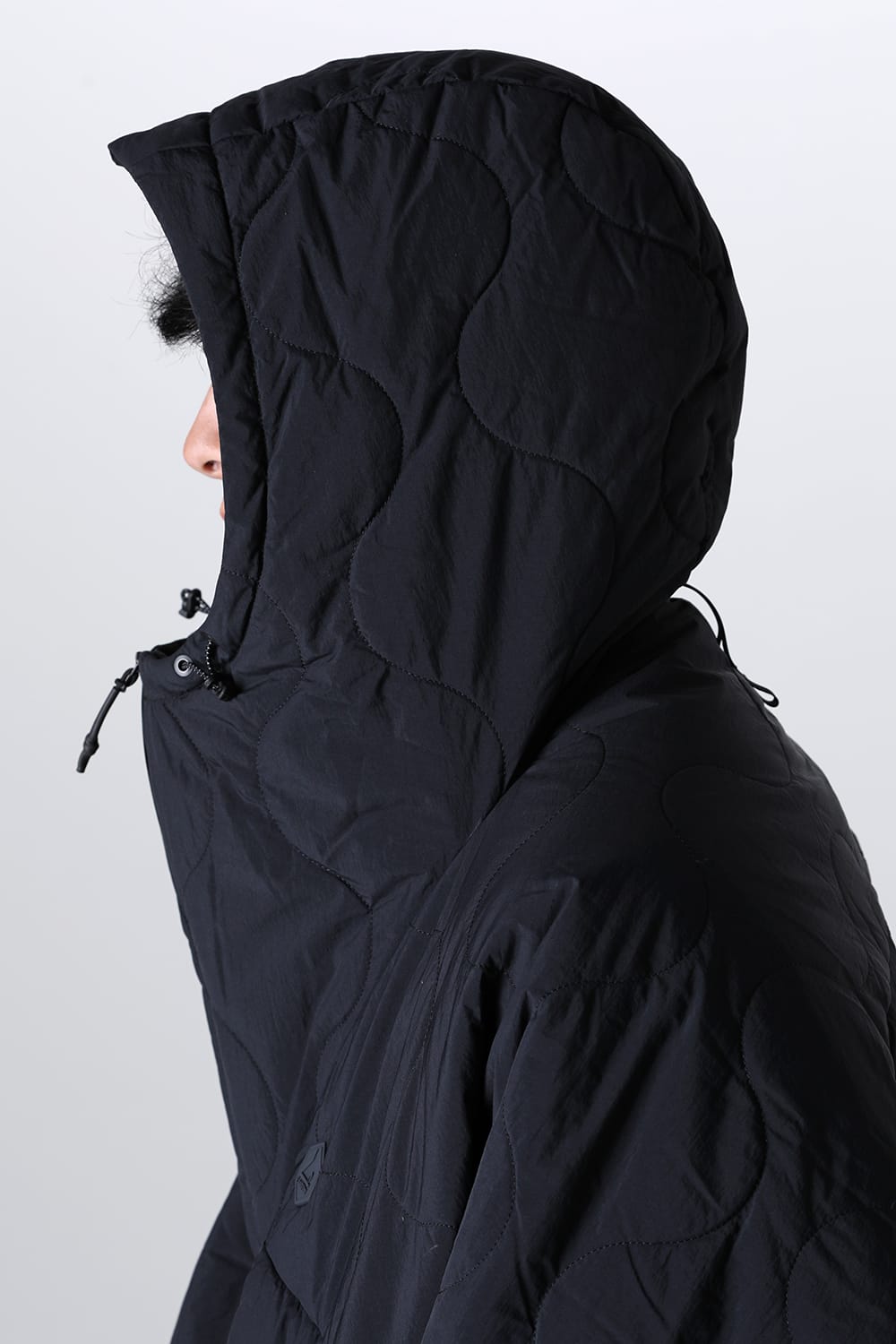 Heating Poncho Black