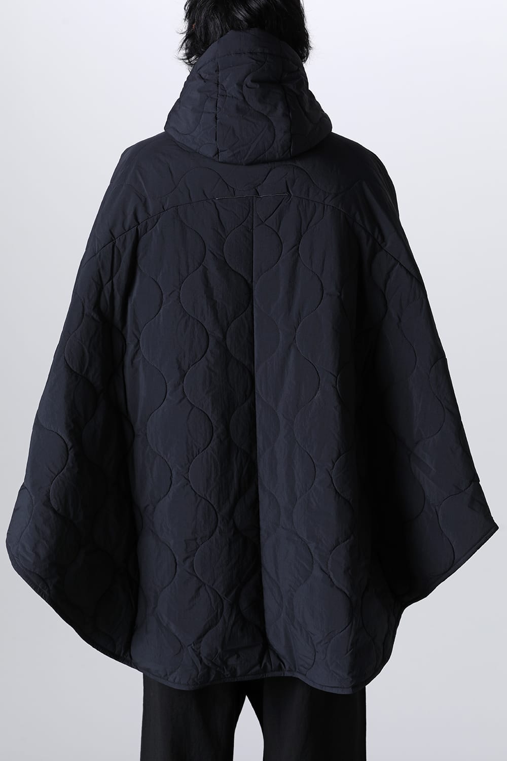 Heating Poncho Black