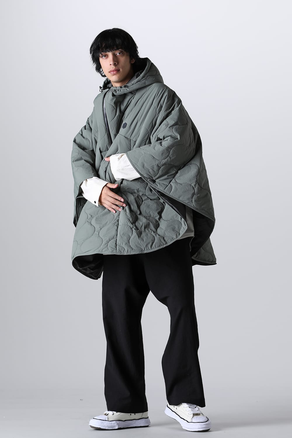 Haeating Poncho Foliage