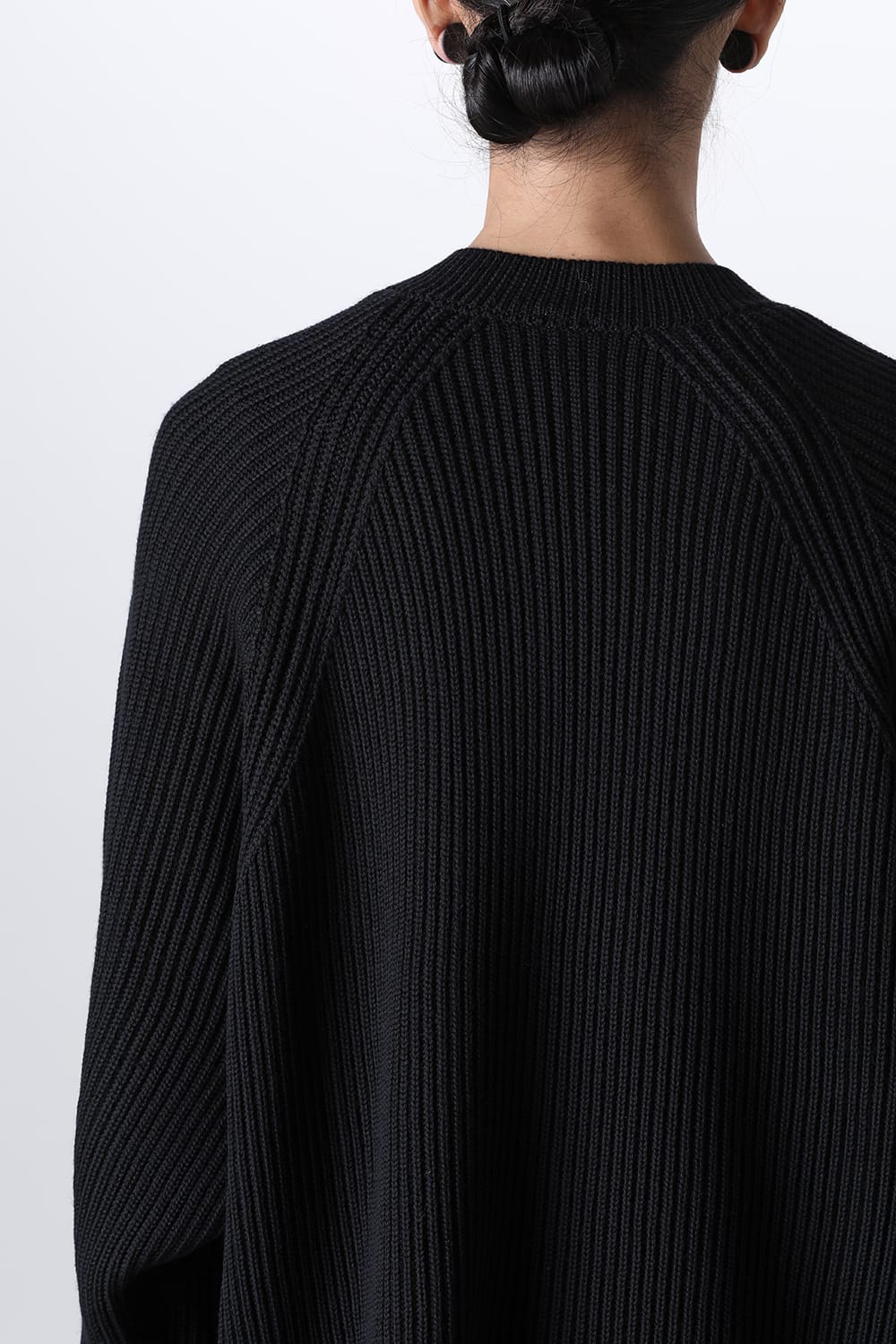 KNITTED CREWNECK Black