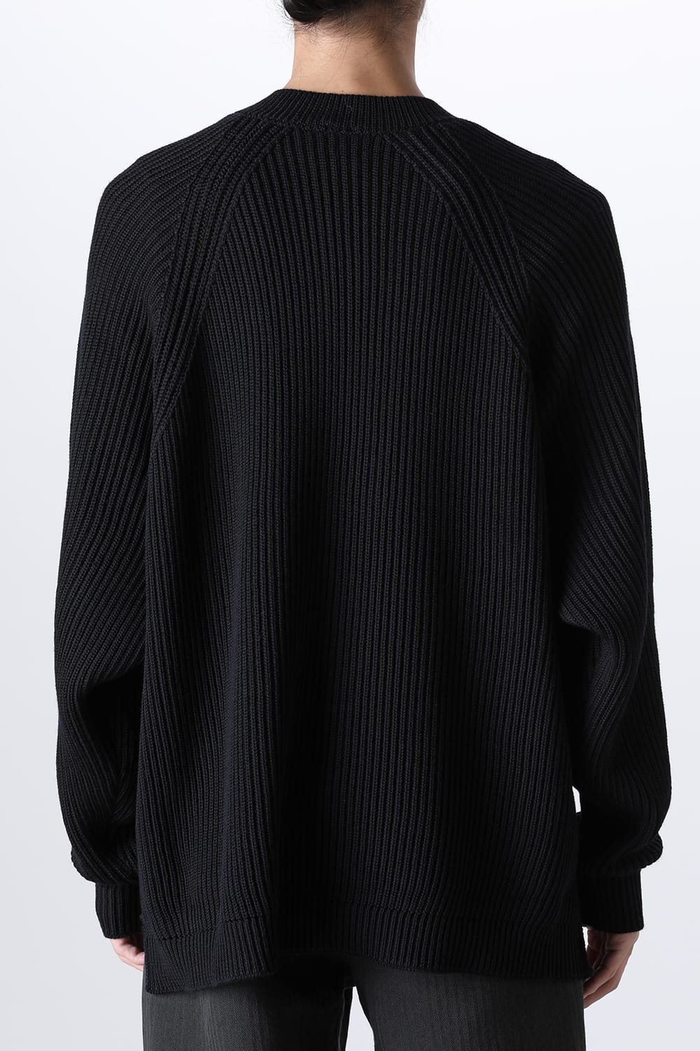 KNITTED CREWNECK Black