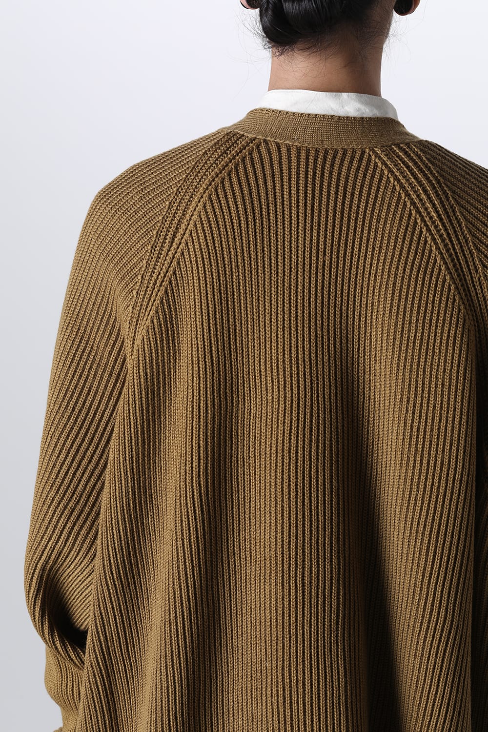 KNITTED CARDIGAN Moss Green