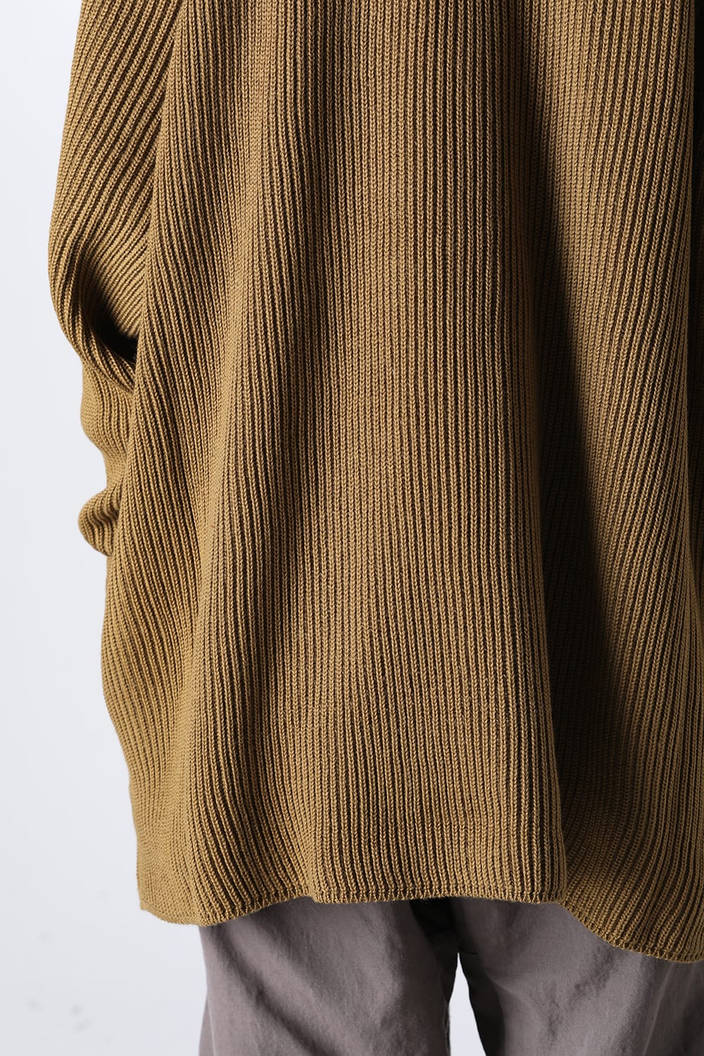 KNITTED CARDIGAN Moss Green