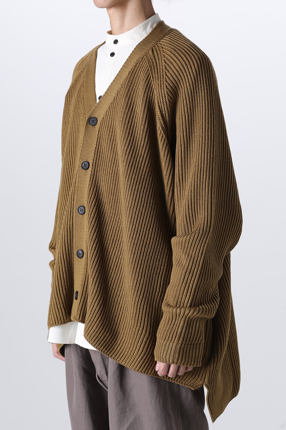 KNITTED CARDIGAN Moss Green