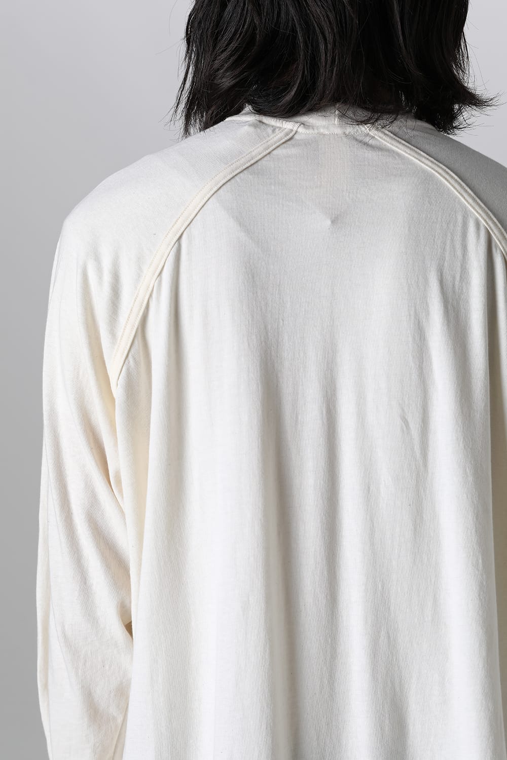 ロングスリーブTシャツ コットンウールジャージー キナリ