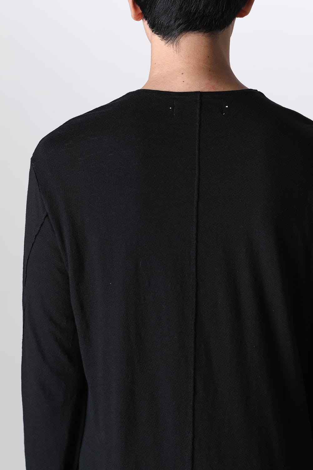 LAYERED TUNIC CUTSEW Black/White