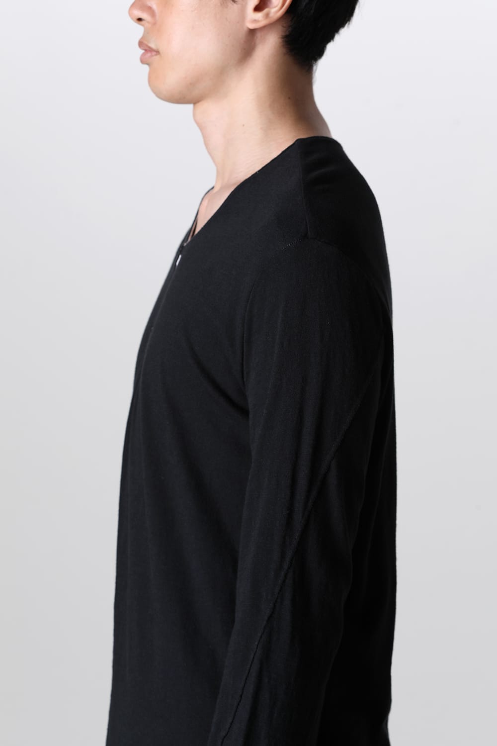 LAYERED TUNIC CUTSEW Black/White