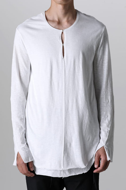 LAYERED TUNIC CUTSEW White/White