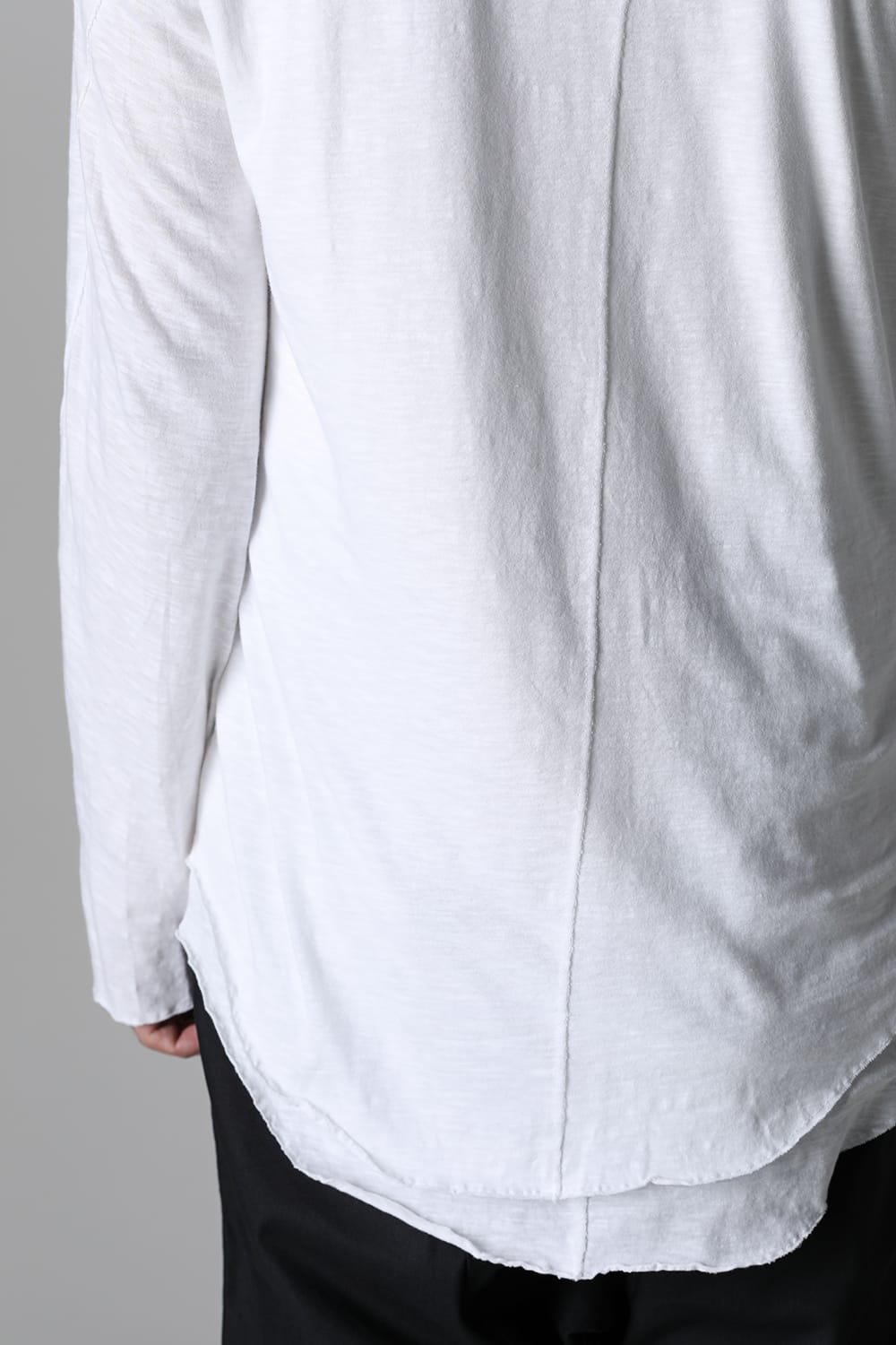 LAYERED TUNIC CUTSEW White/White