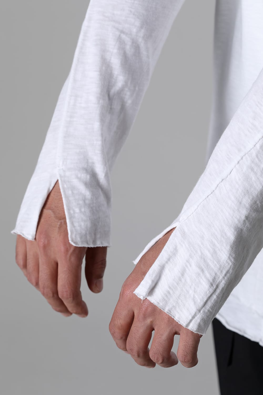 LAYERED TUNIC CUTSEW White/White