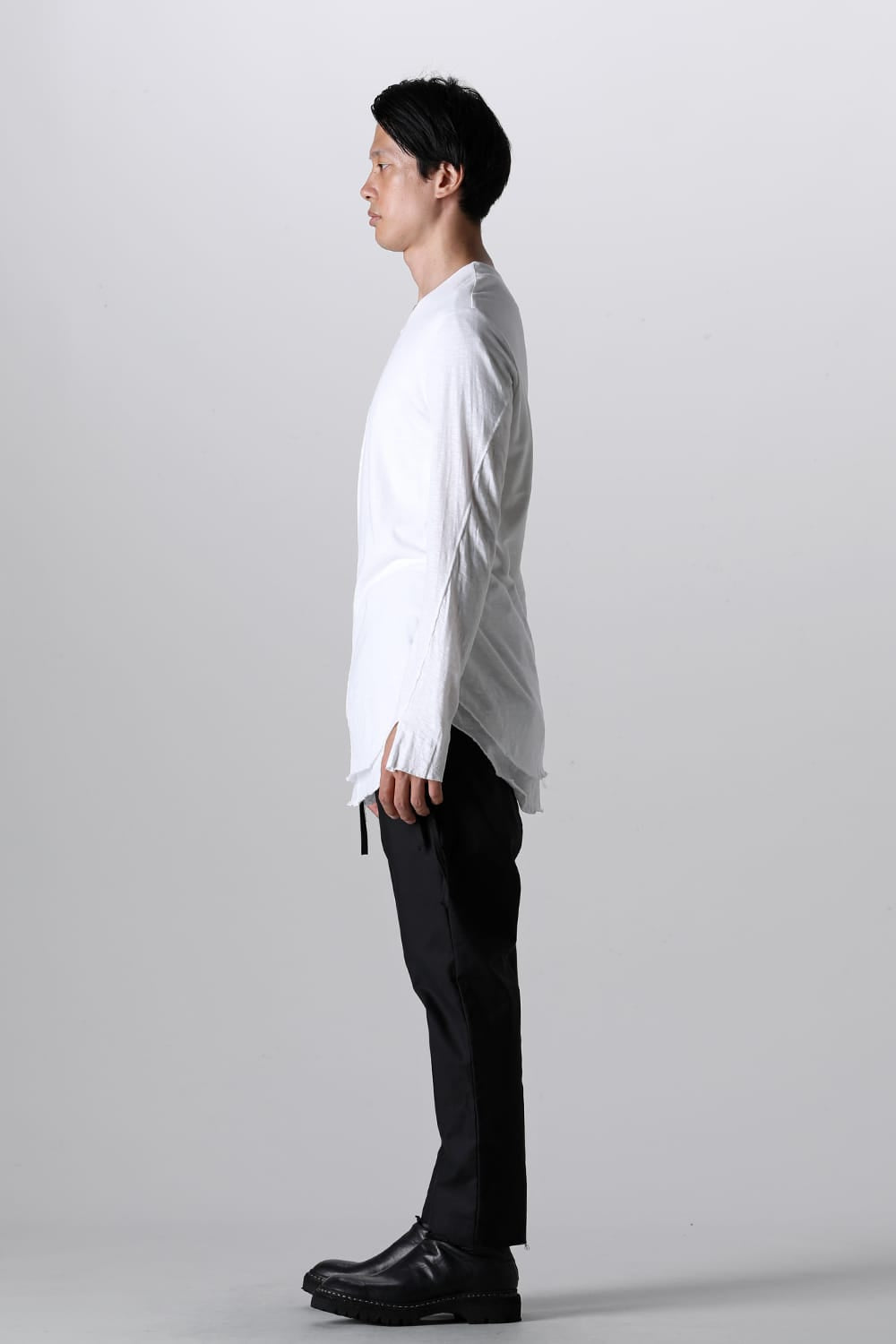 LAYERED TUNIC CUTSEW White/White