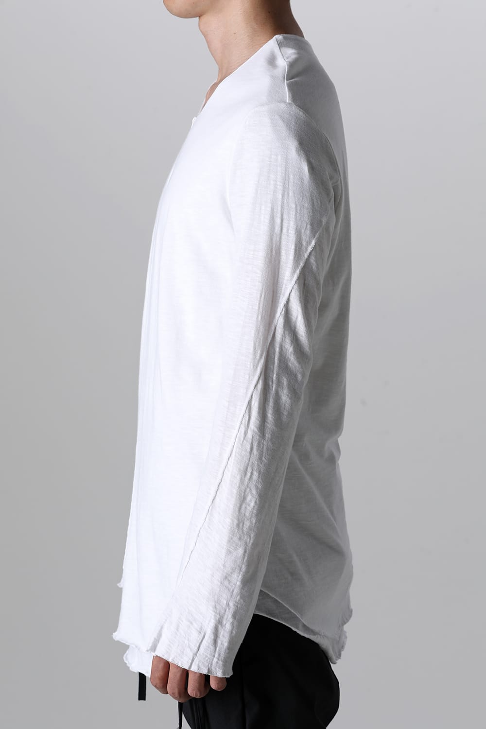 LAYERED TUNIC CUTSEW White/White