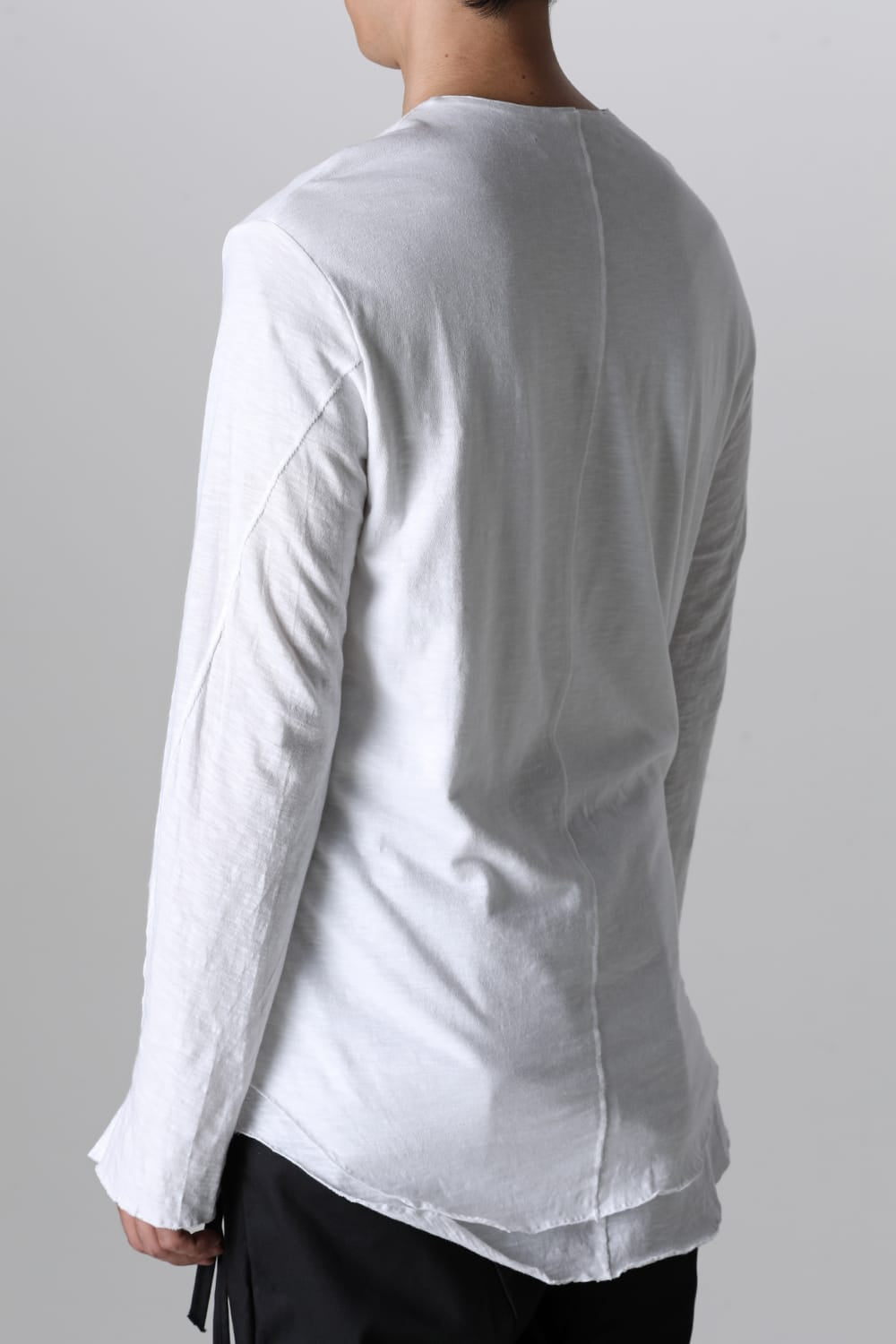 LAYERED TUNIC CUTSEW White/White
