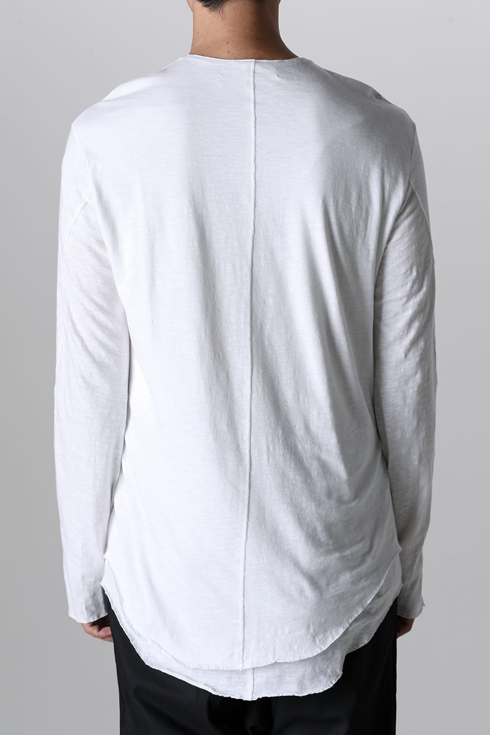 LAYERED TUNIC CUTSEW White/White