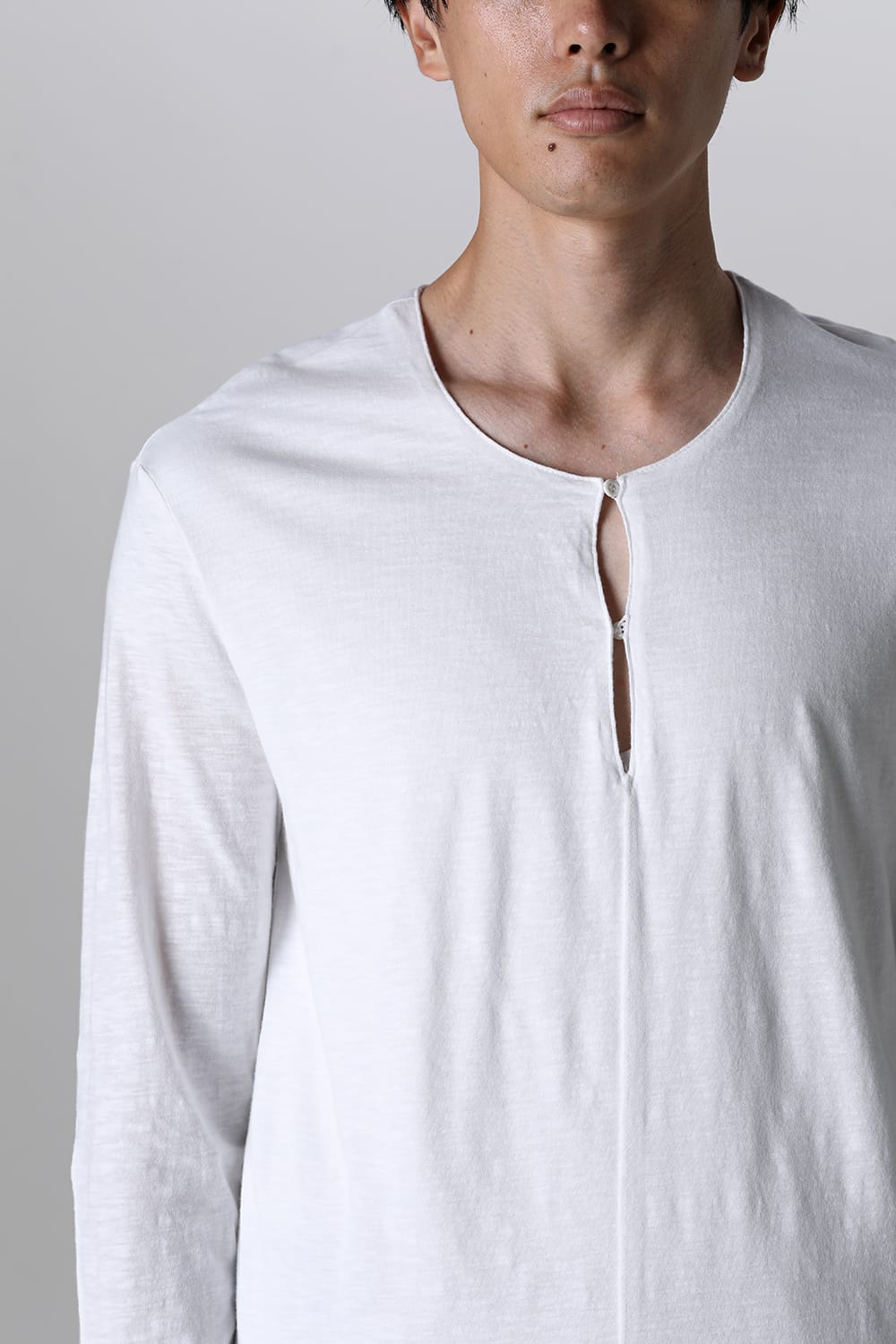 LAYERED TUNIC CUTSEW White/White