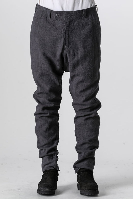 Slim pants silk / linen