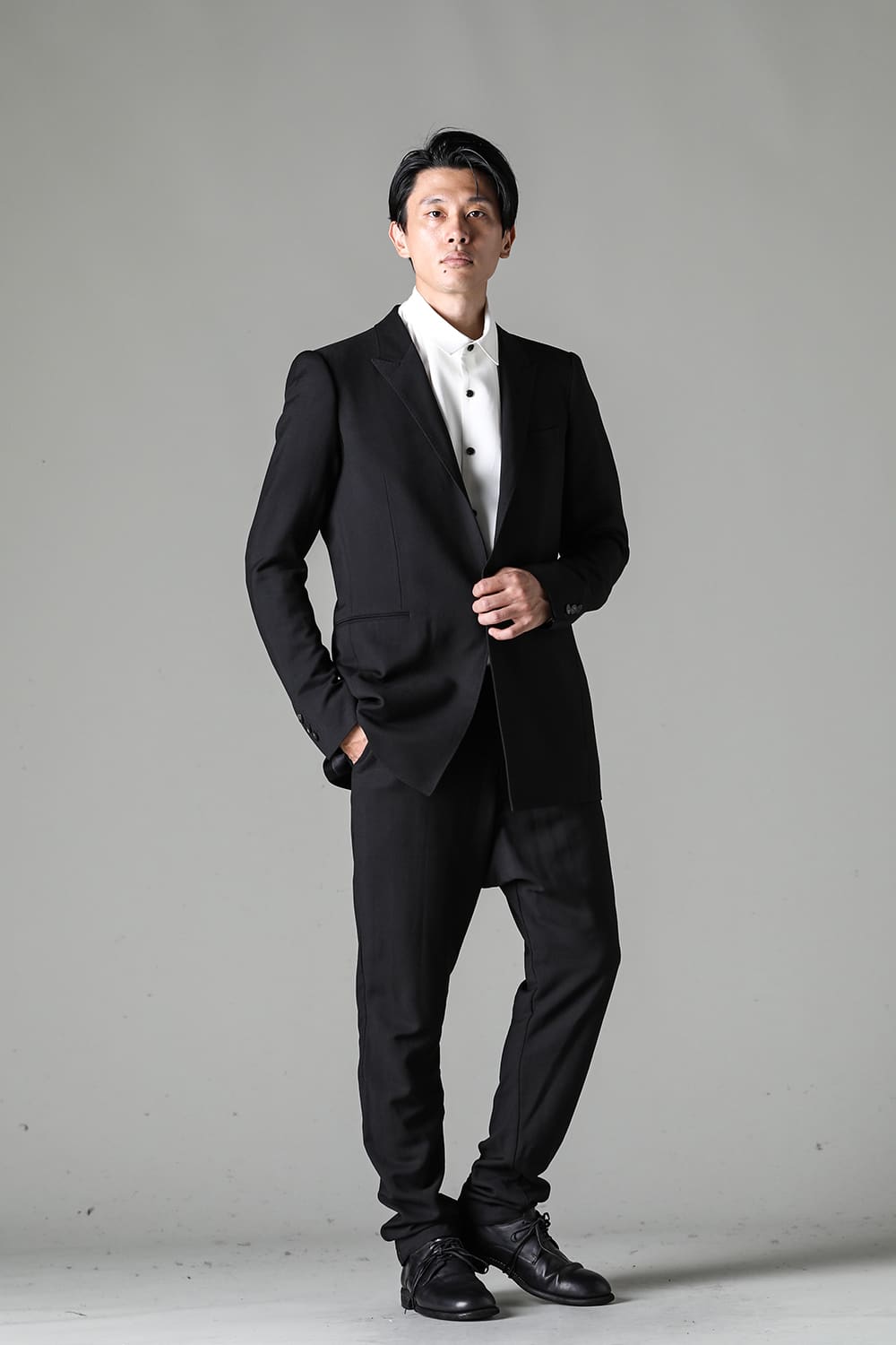 Slim pants wool / viscose