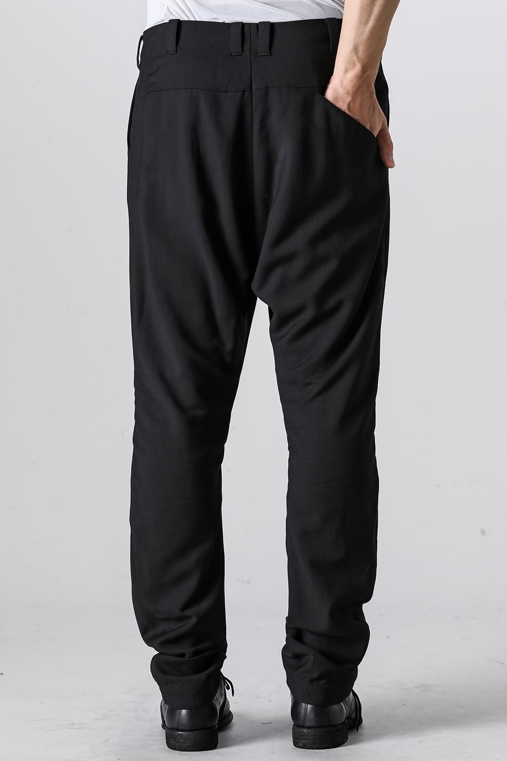 Slim pants wool / viscose