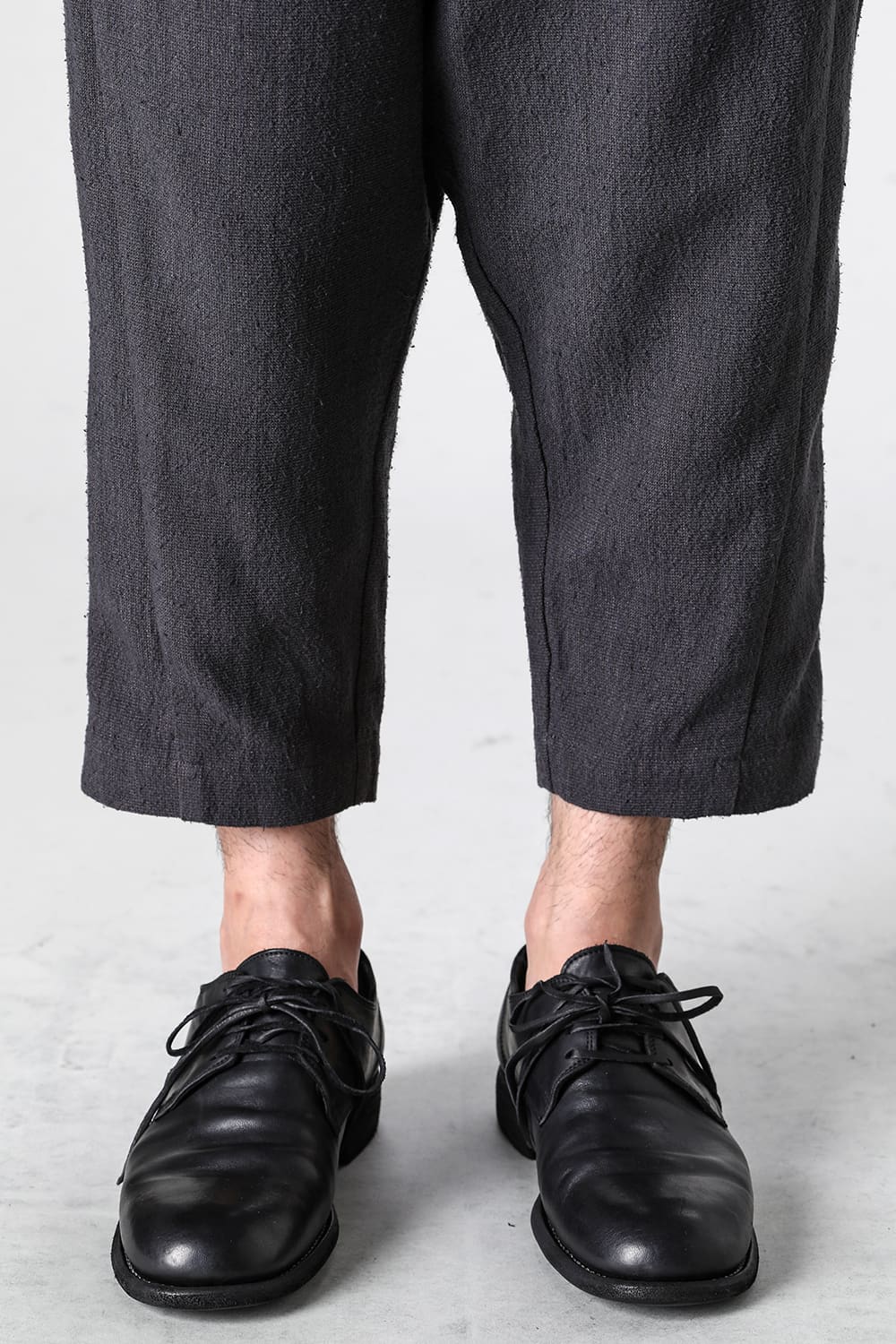 ドロップクロッチパンツ シルク/リネン