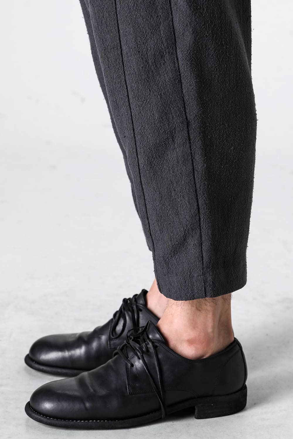 ドロップクロッチパンツ シルク/リネン