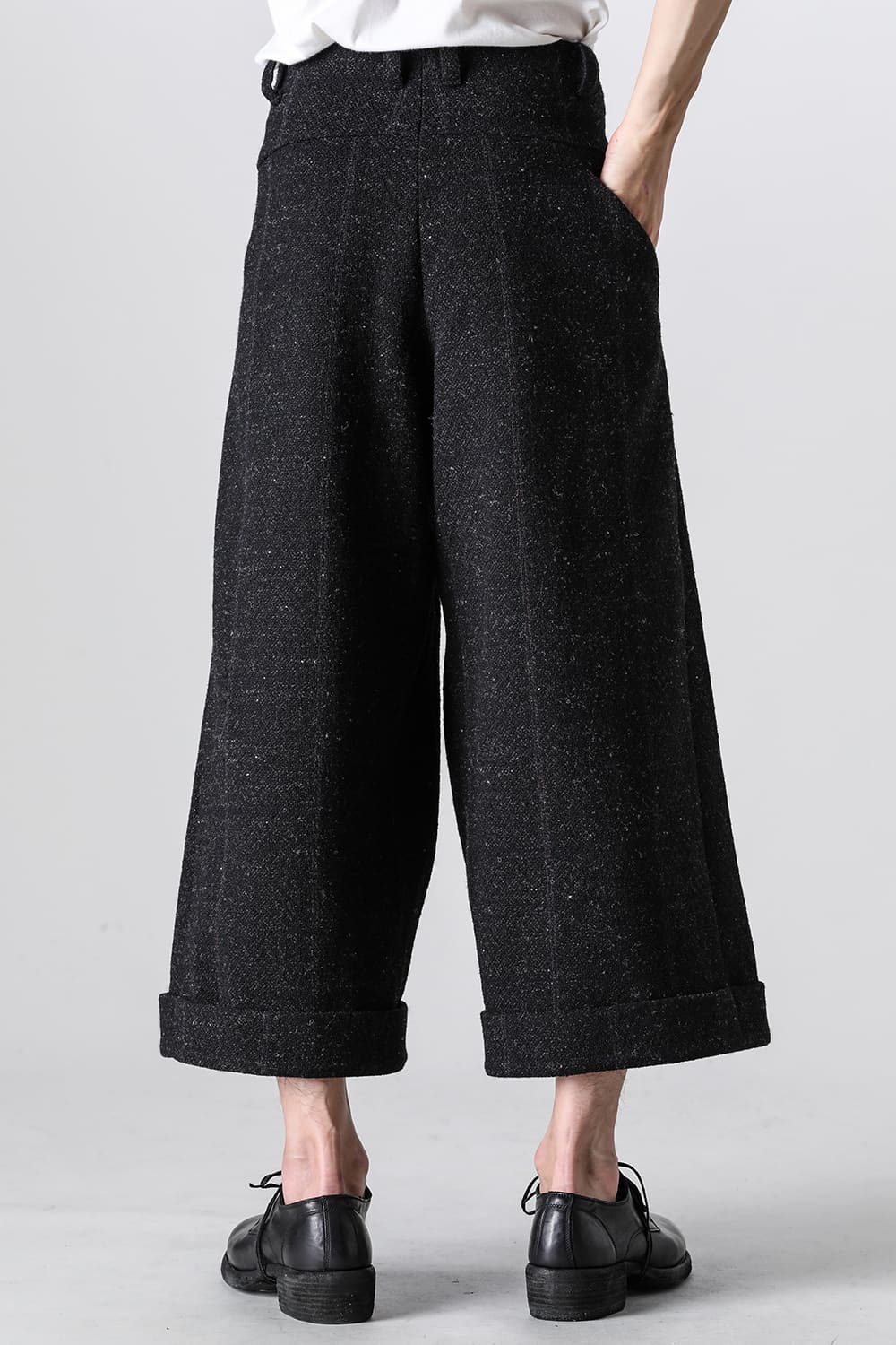 Baggy pants Shetland wool