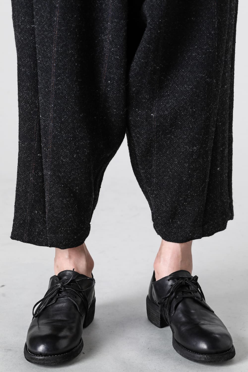 Relaxed pants Shetland wool