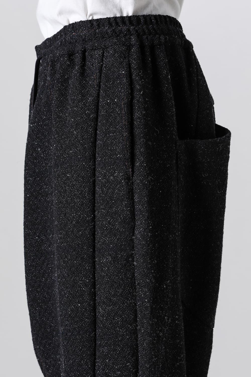 Relaxed pants Shetland wool