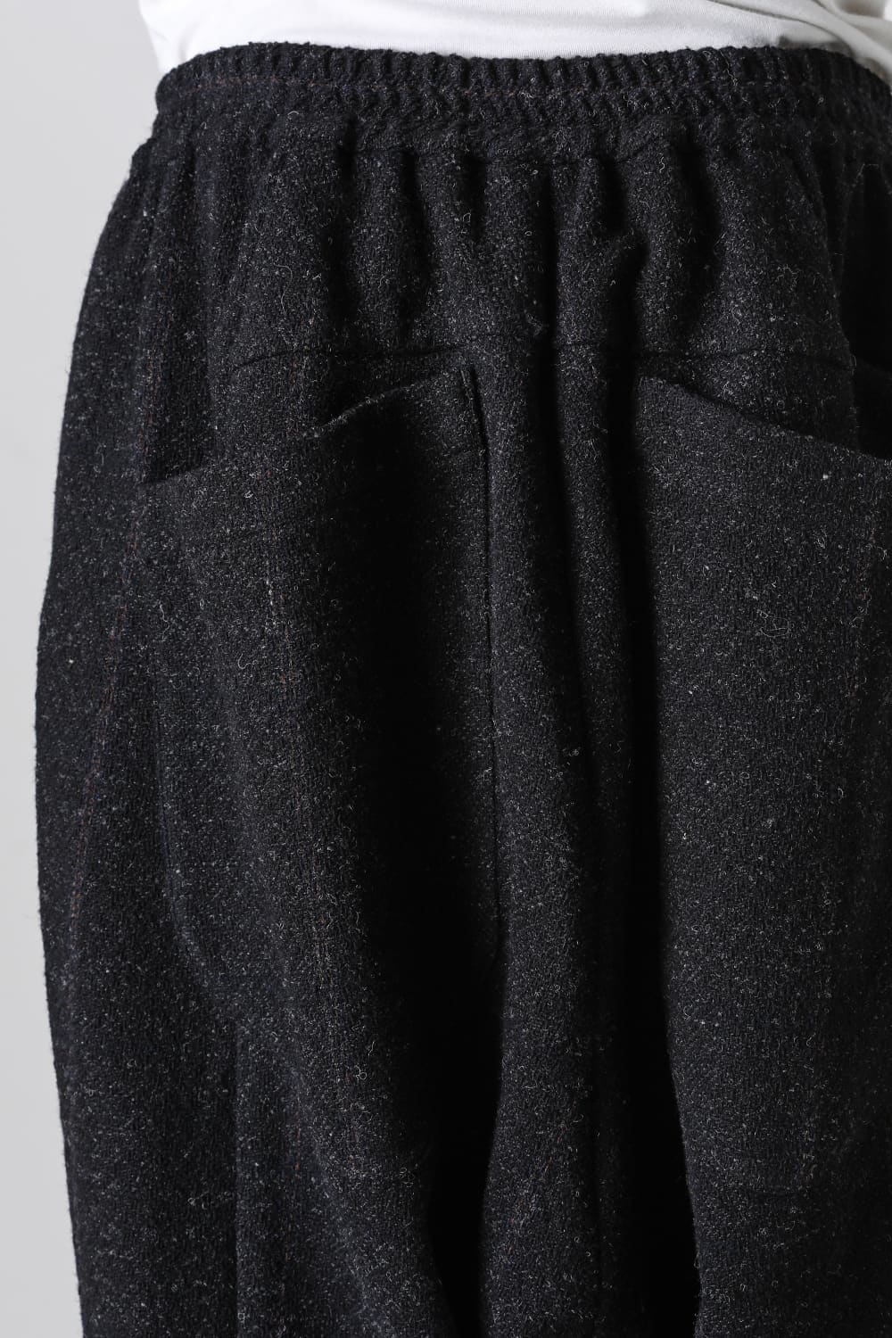 Relaxed pants Shetland wool