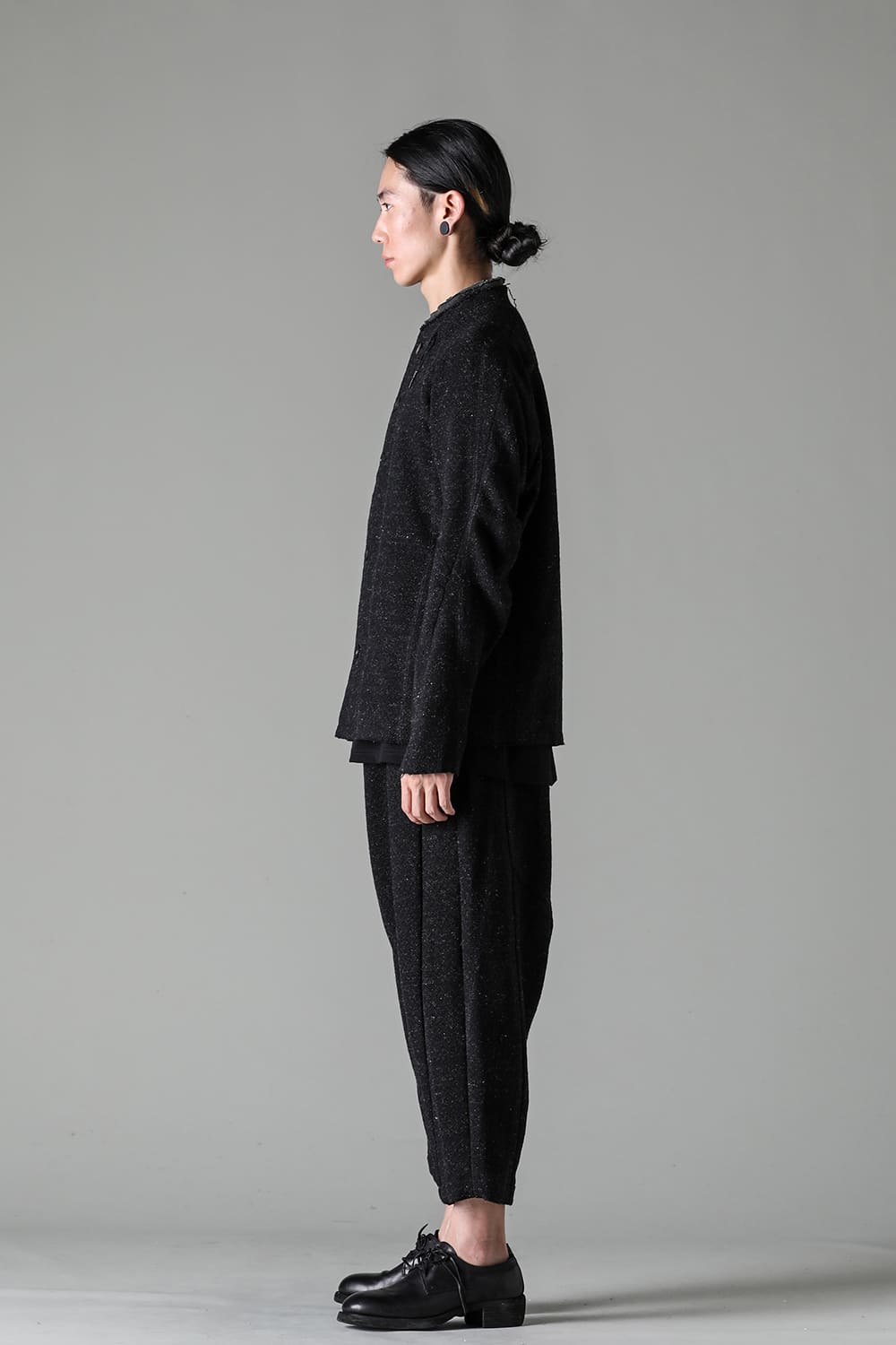 Relaxed pants Shetland wool