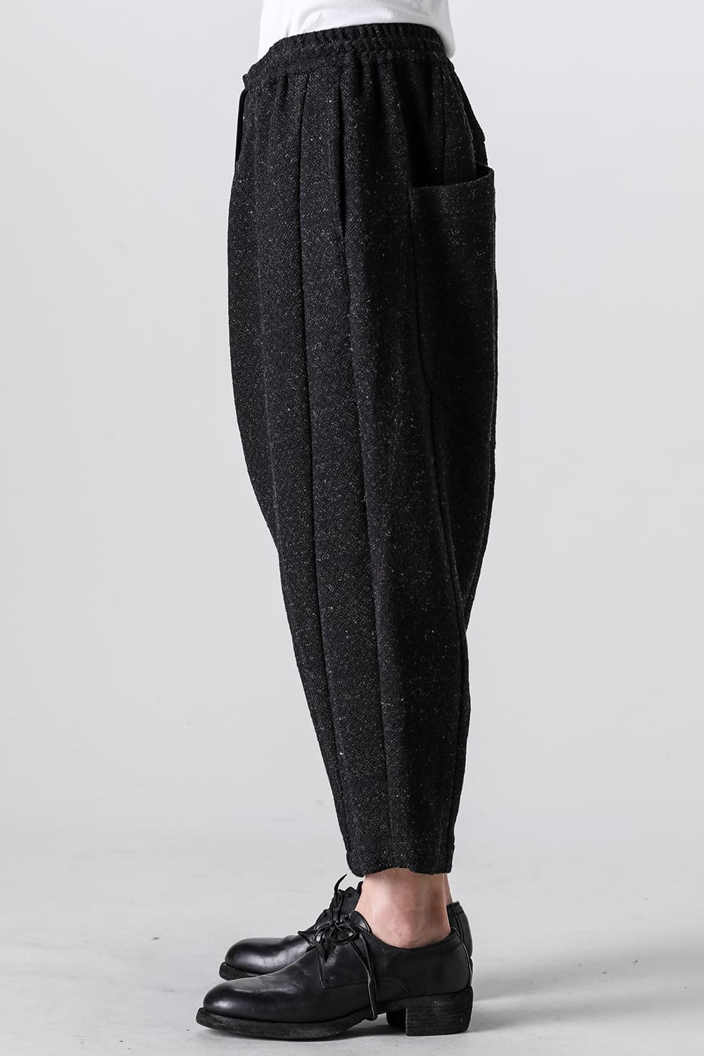 Relaxed pants Shetland wool
