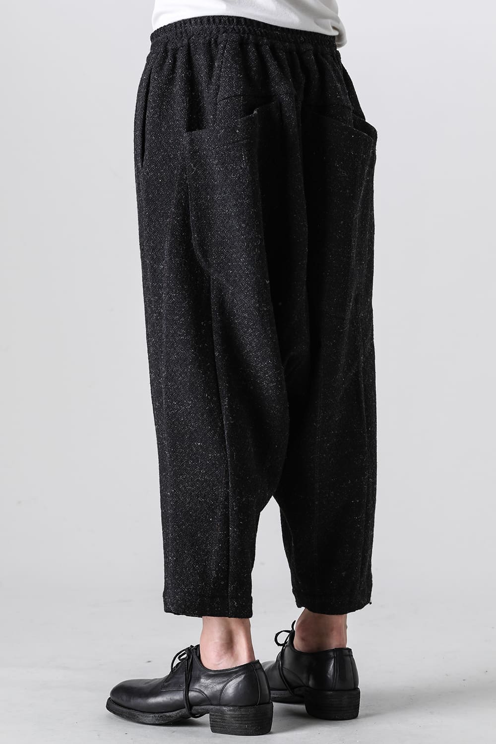 Relaxed pants Shetland wool