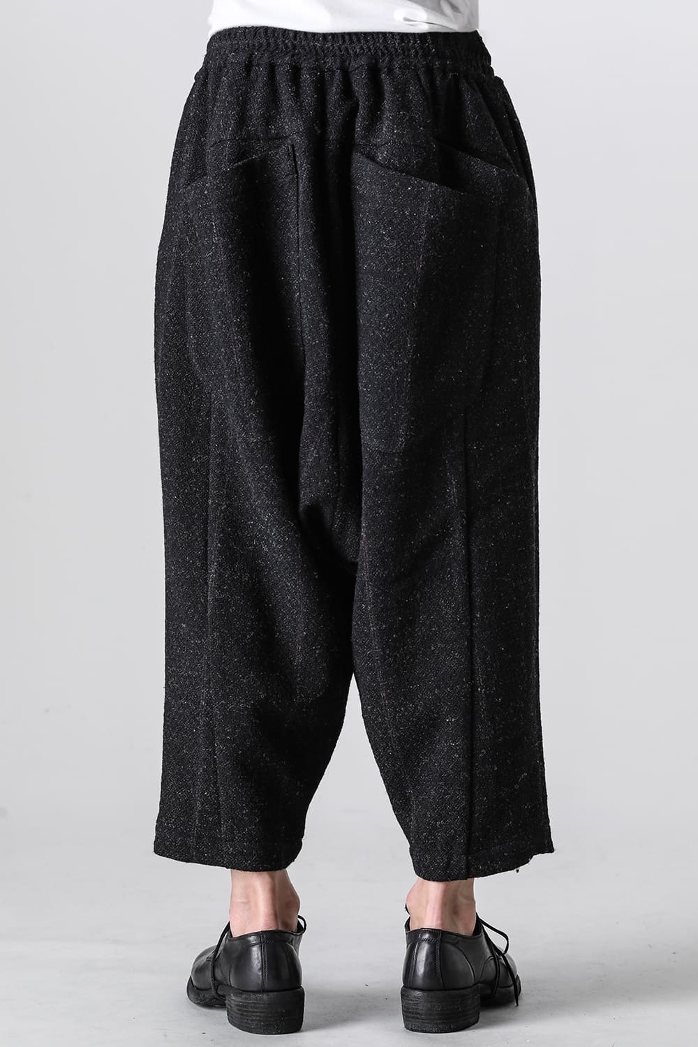 Relaxed pants Shetland wool
