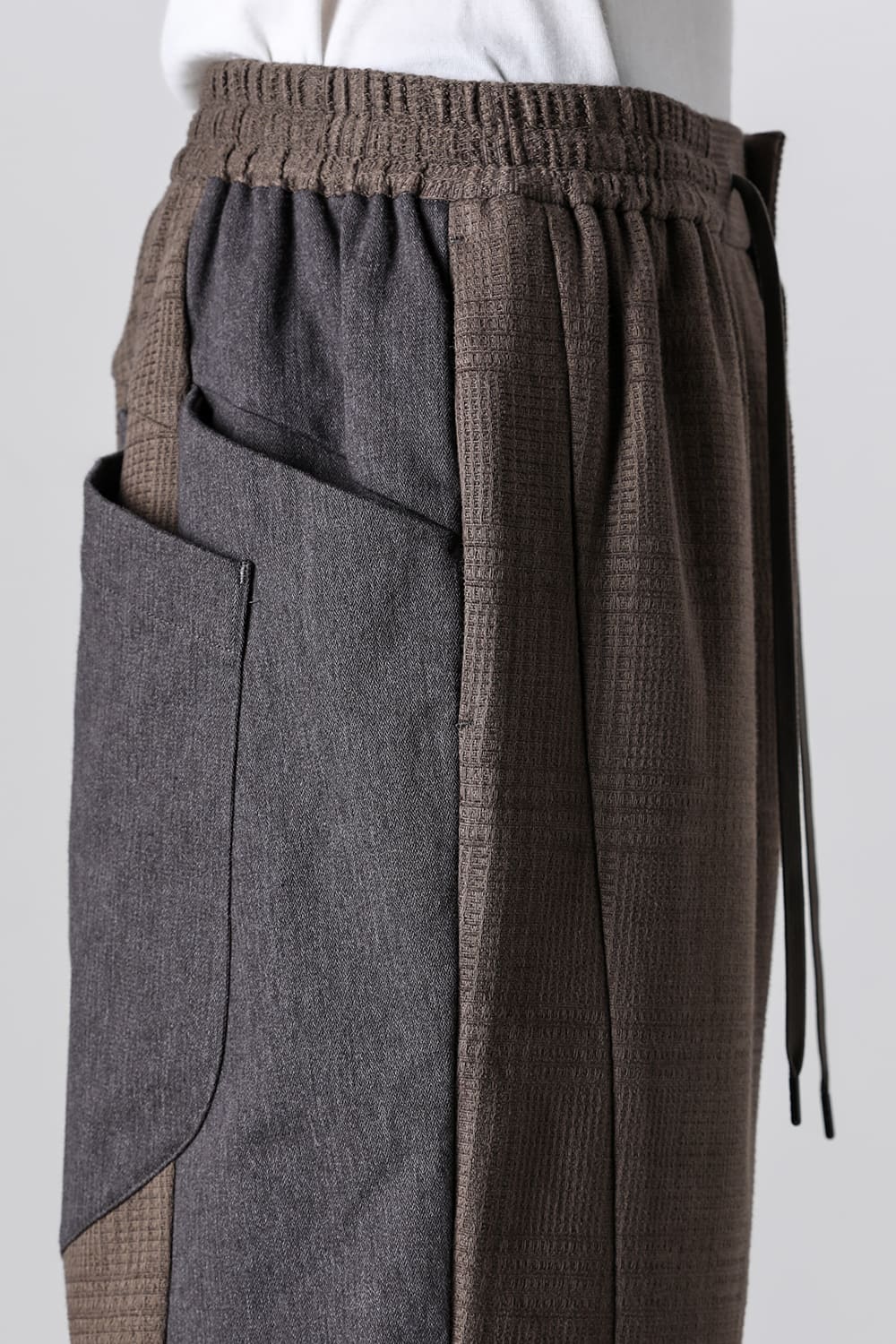 リラックスパンツ  ドビー コットン