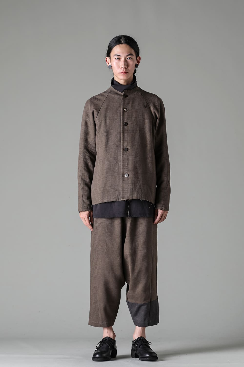 リラックスパンツ  ドビー コットン