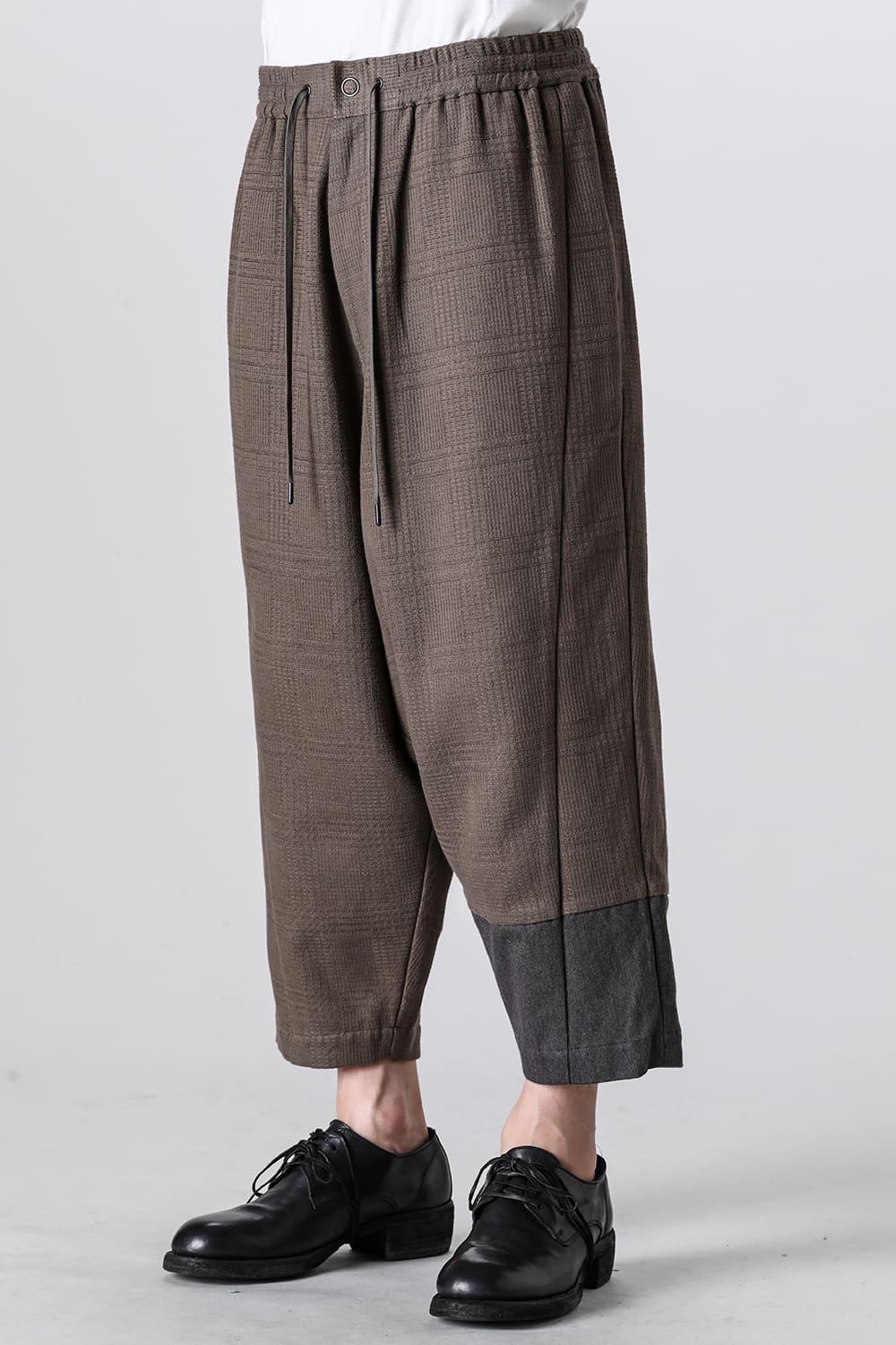 リラックスパンツ  ドビー コットン