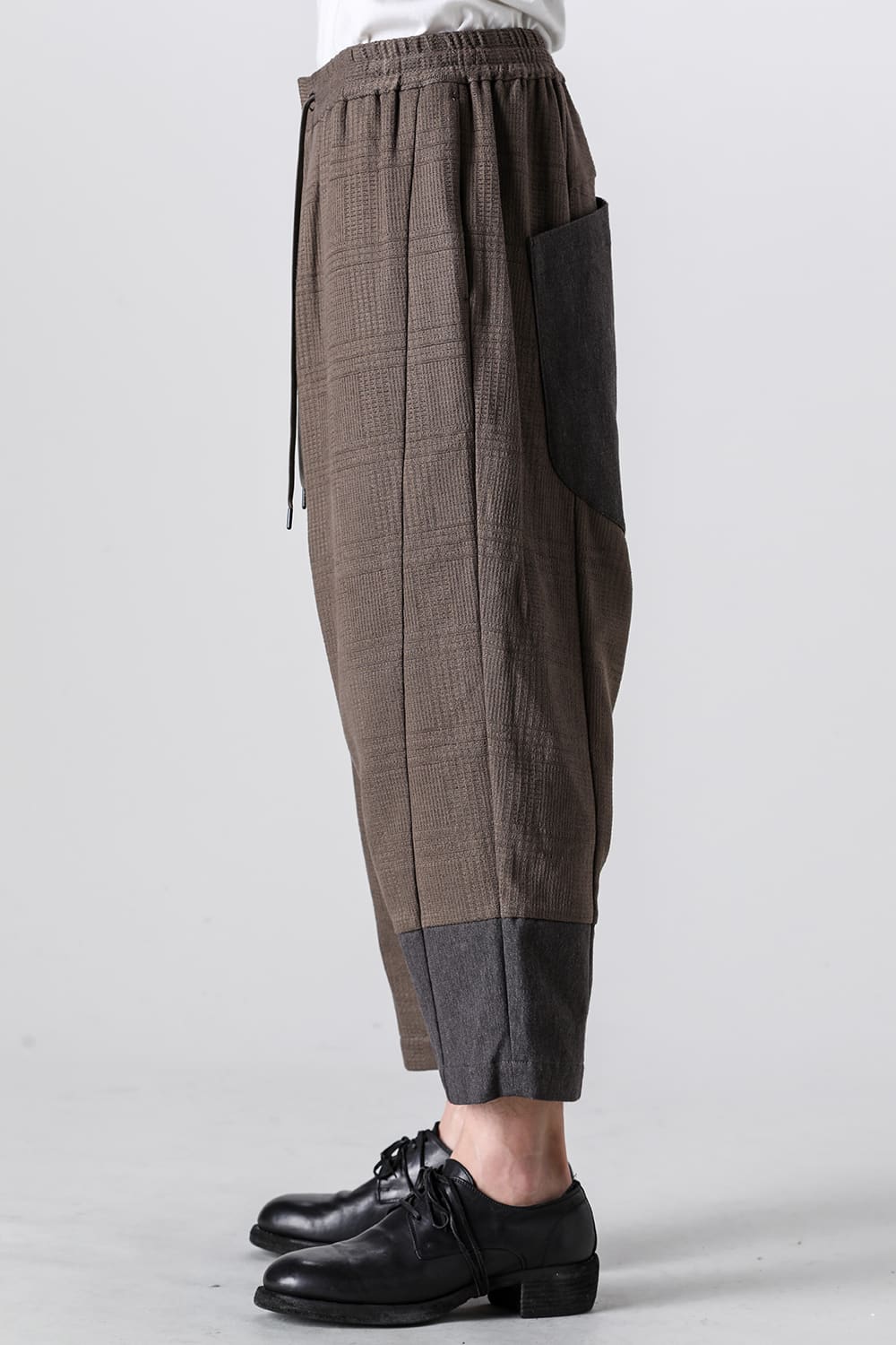 リラックスパンツ  ドビー コットン