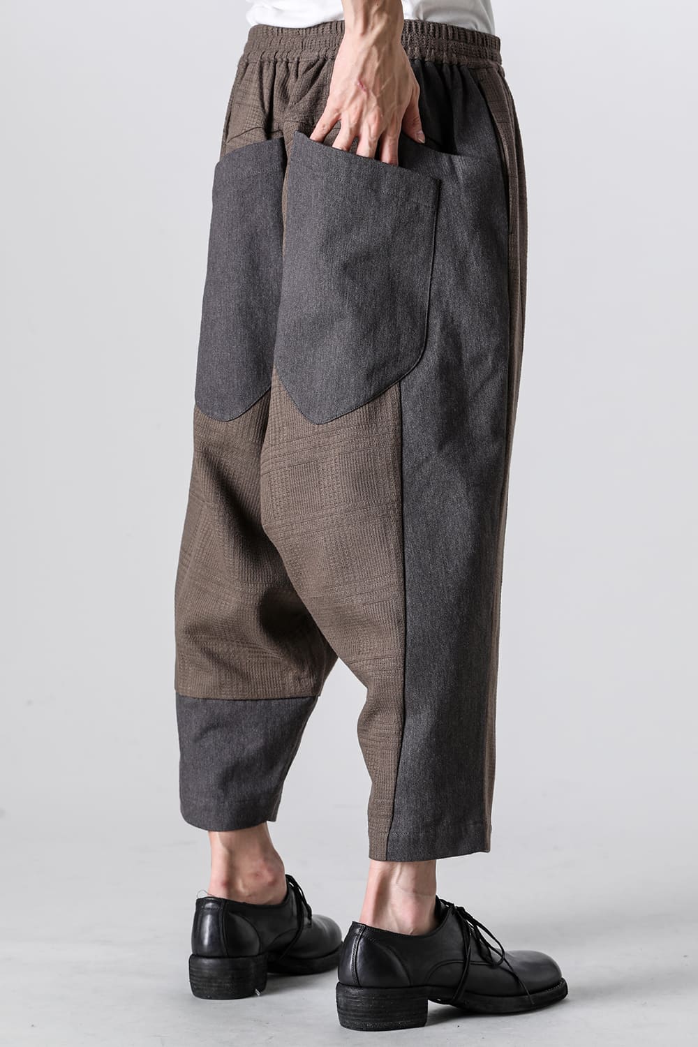 リラックスパンツ  ドビー コットン