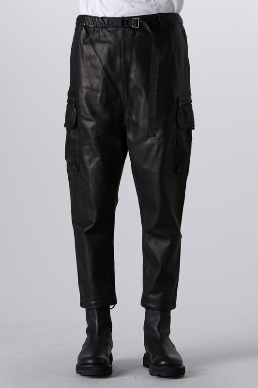 Cropped Bush Leather Black