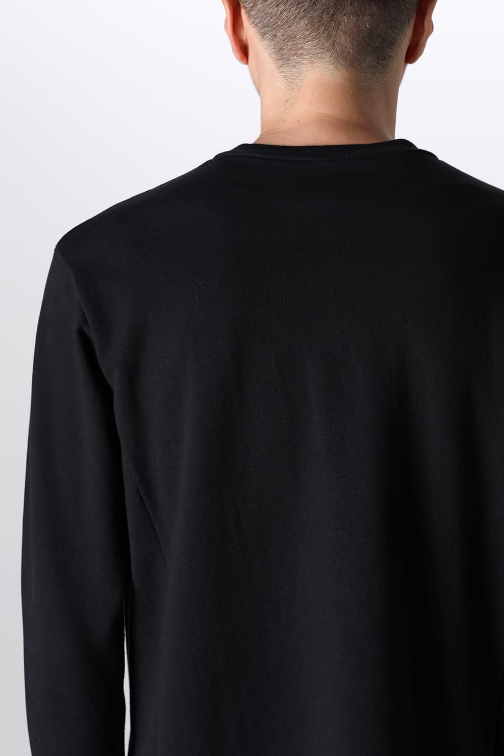 Henry Zip Up Jersey Black