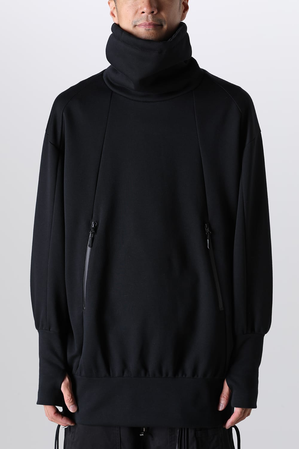 ライン プルオーバージャージー ブラック