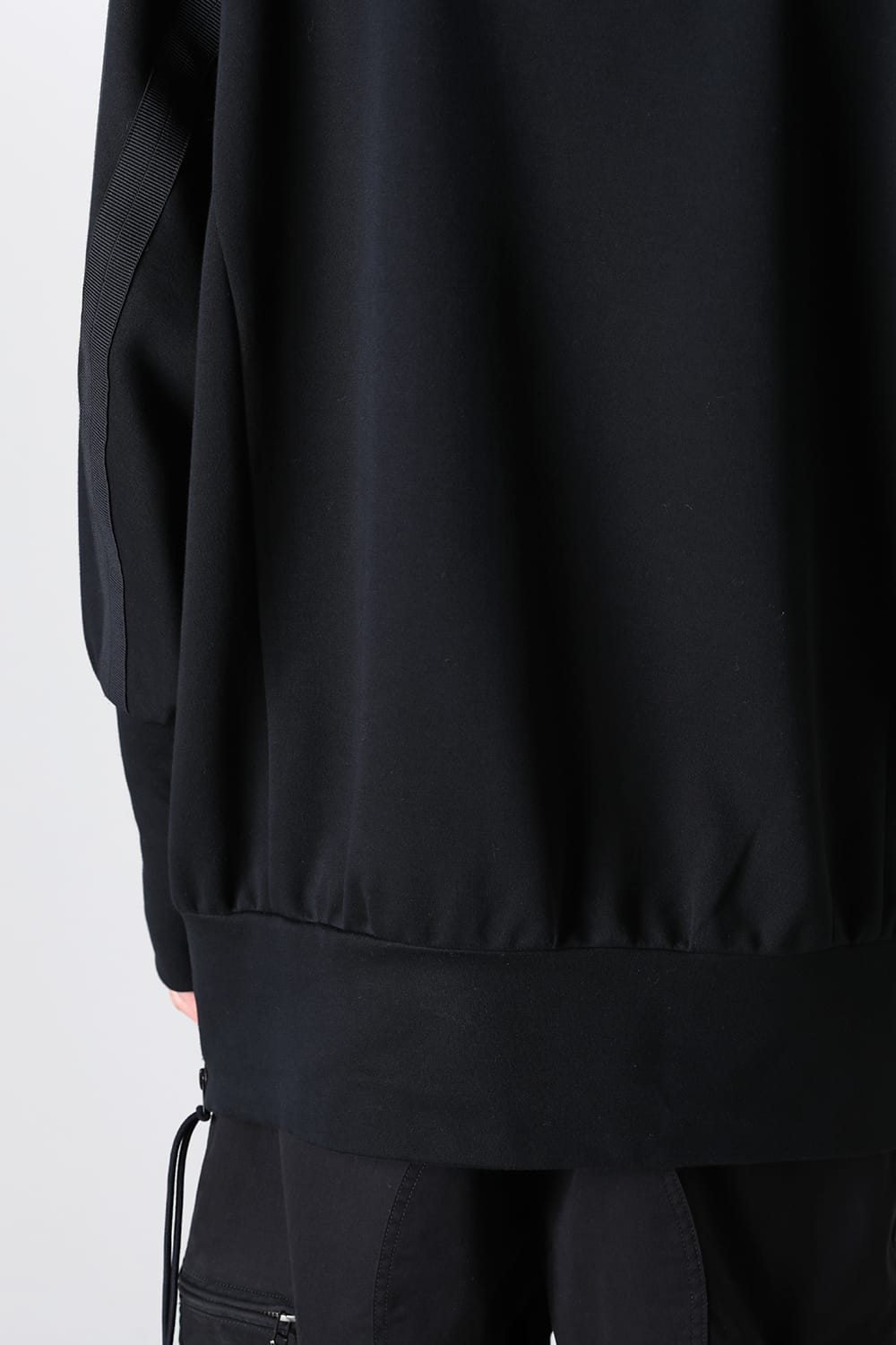 ライン プルオーバージャージー ブラック