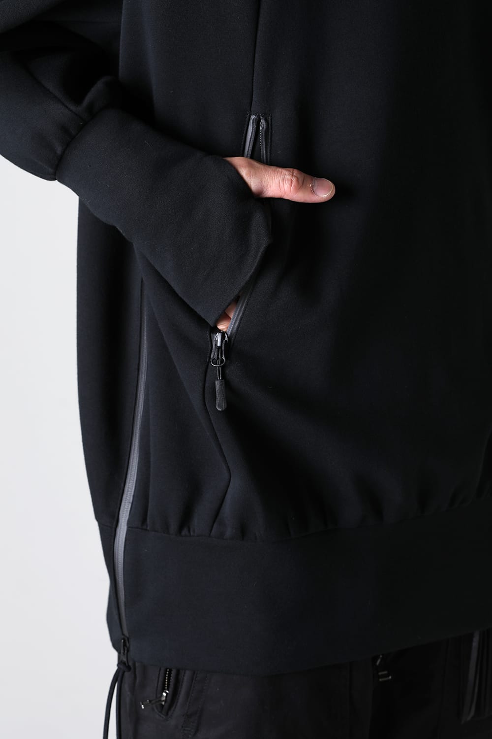 ライン プルオーバージャージー ブラック