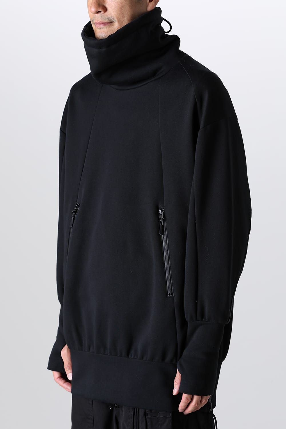 ライン プルオーバージャージー ブラック