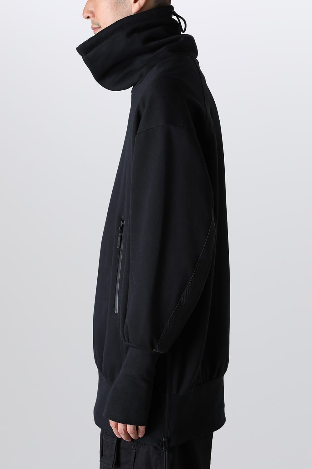 ライン プルオーバージャージー ブラック